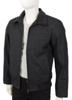 John Dutton Black Cotton Jacket